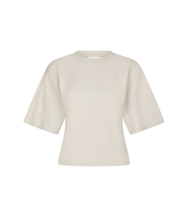 NEONOIR - Asha boxy t-shirt ivory