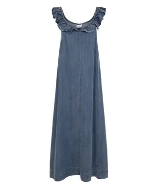 NUMPH NÜMPH - Nuelida jurk blauw