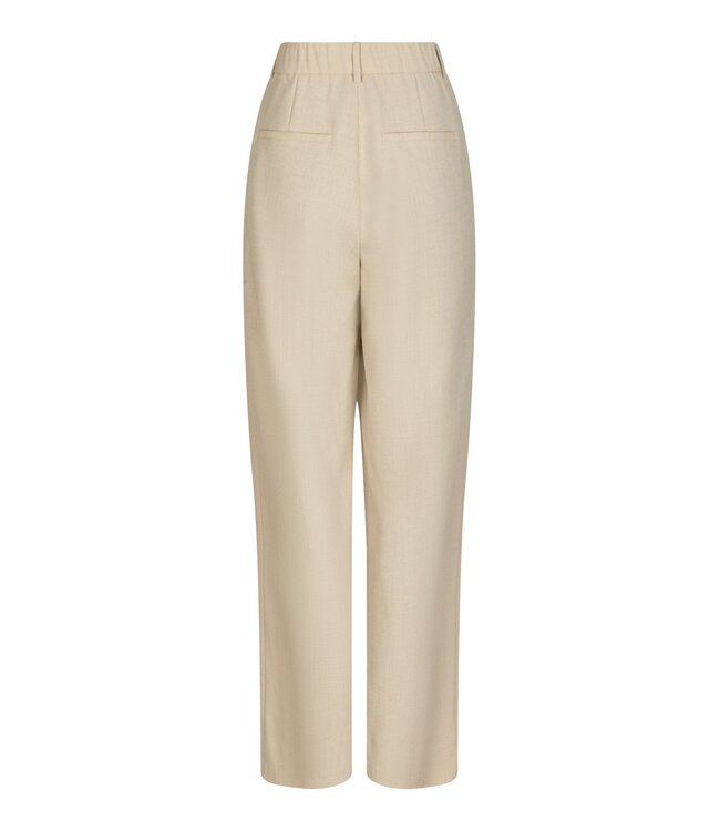 NEONOIR - Emmet broek beige melange