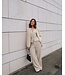 NEONOIR - Emmet broek beige melange