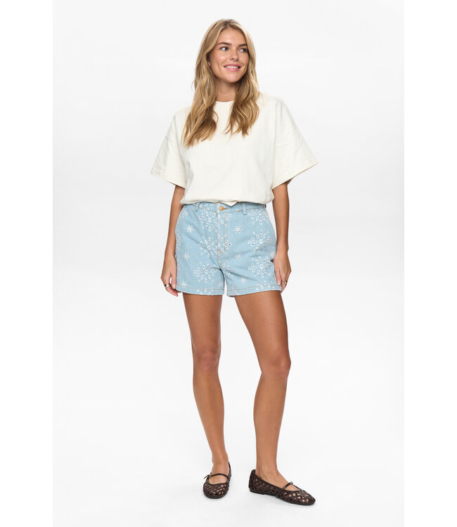 NÜMPH - Nudelilah short blauw