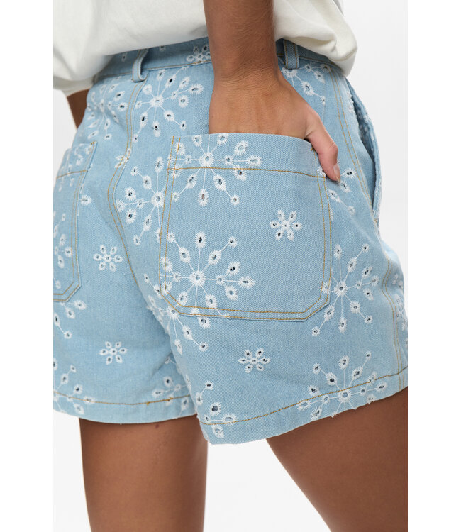 NÜMPH - Nudelilah short blauw