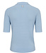 NÜMPH - Nucilia polo top blauw