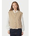 NEONOIR - Mariko teddy vest zand