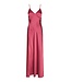 NEO NOIR - Colly heavy sateen dress cherry pink
