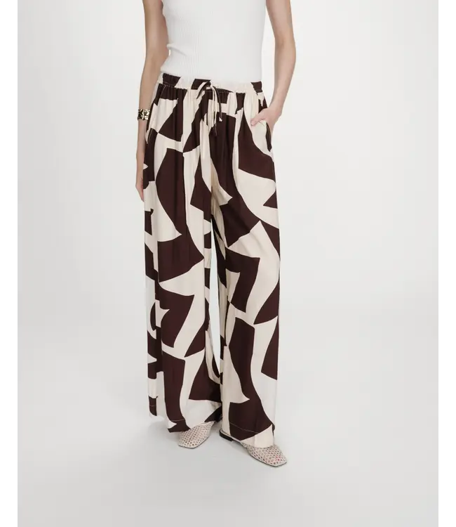 GRACE & MILA - Veni broek chocolat