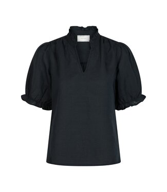 neo noir NEO NOIR - Odesa linen blouse navy