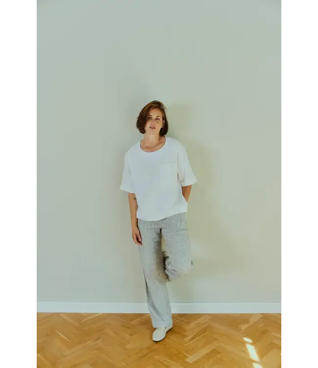 FREEQUENT - Fqlava broek coffee bean