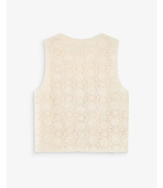 GRACE&MILA - Vony top ecru