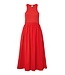 YAS - Yasmiri long dress fiery red