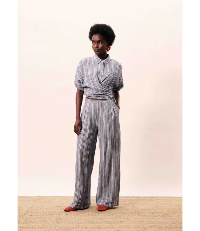 FRNCH - Chemise sinea bleu jean