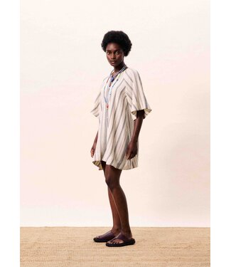 FRNCH FRNCH - Noronha jurk creme