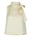 NEO NOIR - Veda heavy sateen top light yellow