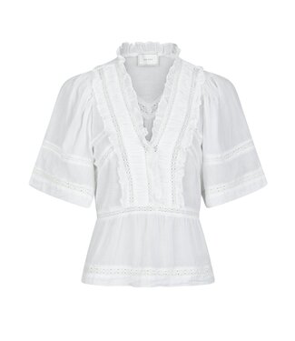 neo noir NEONOIR - Evienne voile top wit