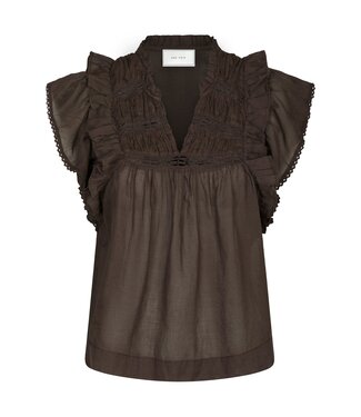 neo noir NEO NOIR - Jayla voile top bruin