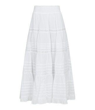 neo noir NEO NOIR - Felicia voile rok wit