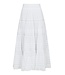 NEONOIR - Felicia voile rok wit