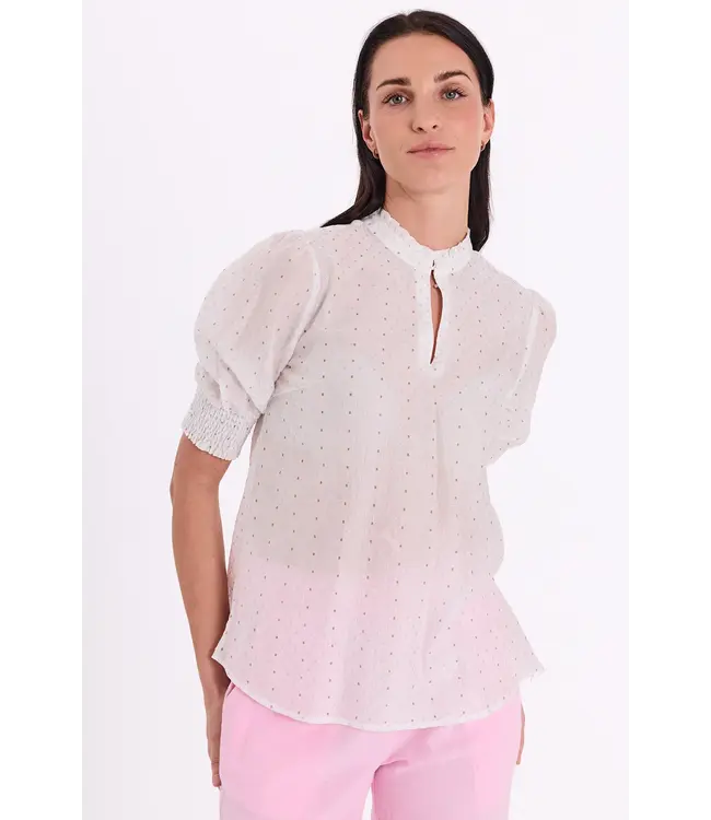 FREEQUENT - Fqflory blouse metallic