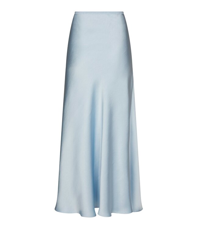NEO NOIR - Vicky heavy sateen rok light blue