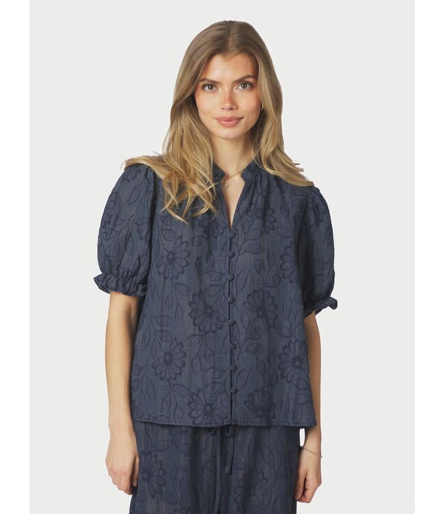NEONOIR - Zika flower blouse