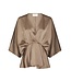 NEONOIR - Rivina blouse dark taupe