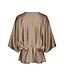 NEONOIR - Rivina blouse dark taupe