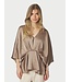 NEONOIR - Rivina blouse dark taupe