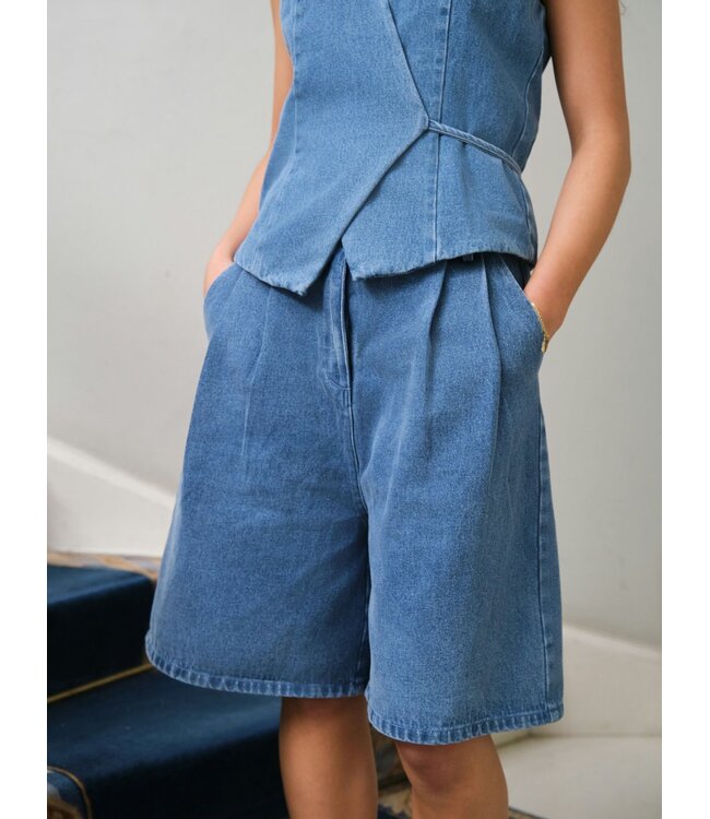 NEONOIR - Rosel denim short