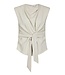 NEO NOIR - Katarim crepe top