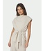 NEO NOIR - Katarim crepe top