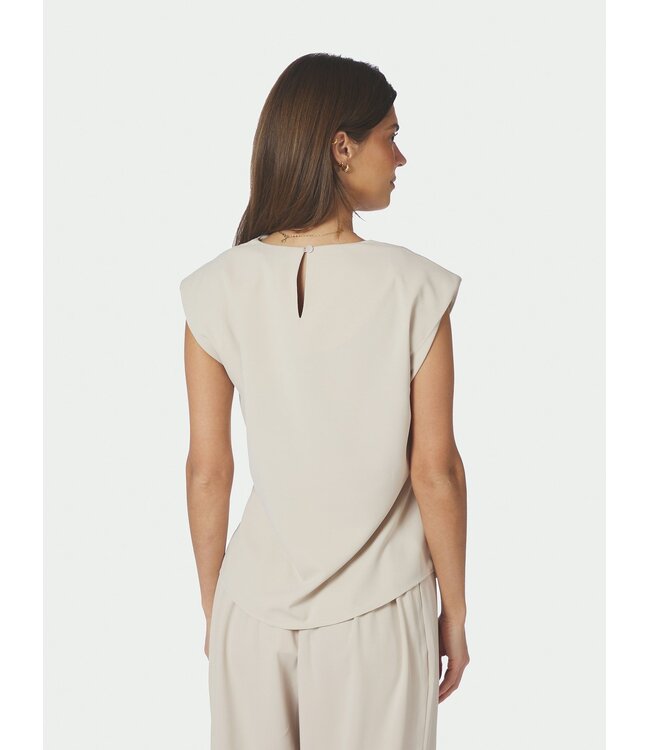 NEO NOIR - Katarim crepe top