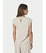 NEO NOIR - Katarim crepe top