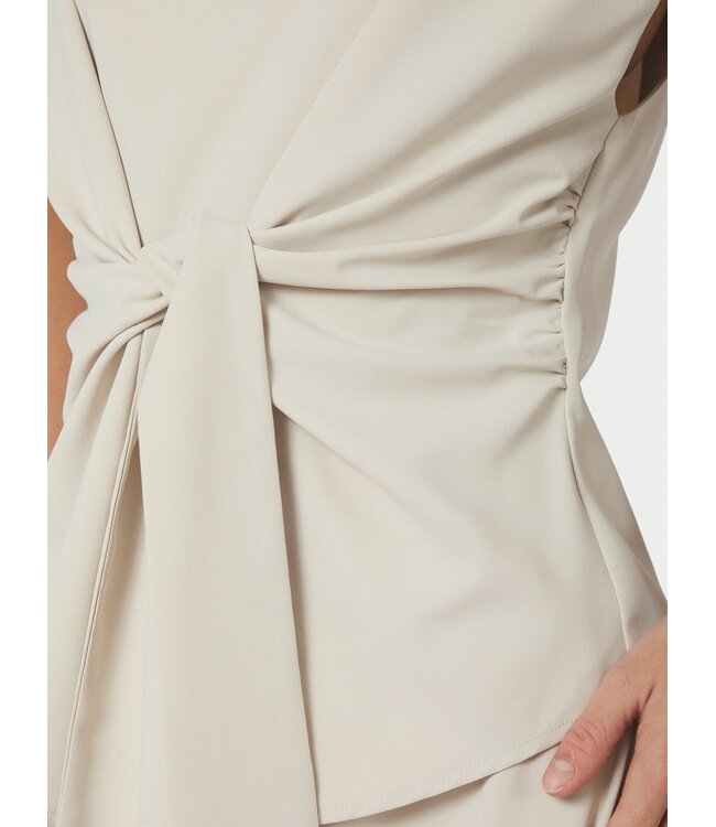 NEO NOIR - Katarim crepe top