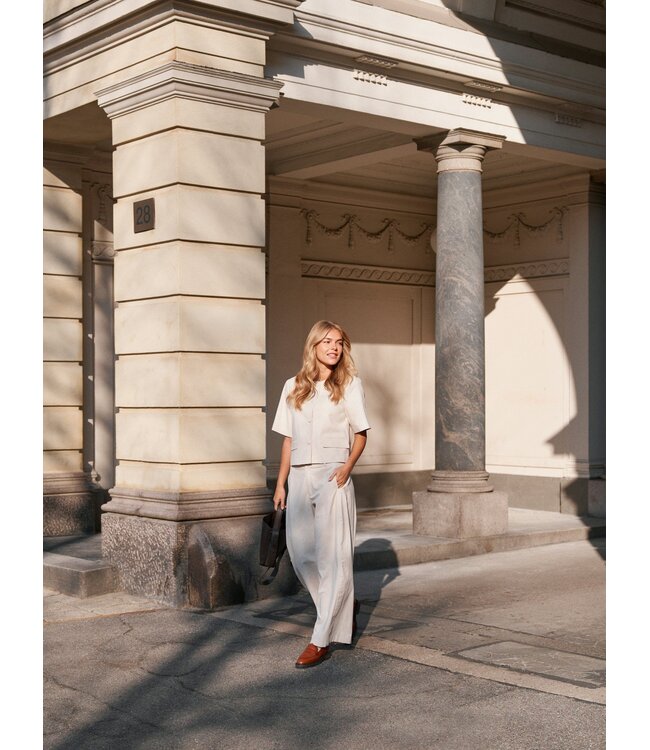 NEO NOIR - Essiall Linen Pants