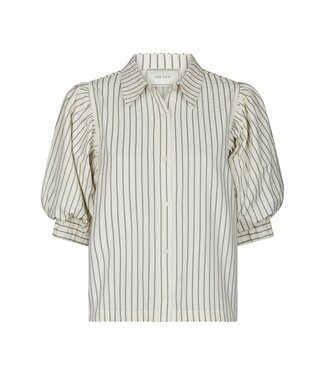 neo noir NEO NOIR - Etta slim stripe blouse