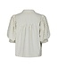 NEO NOIR - Etta slim stripe blouse