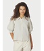 NEO NOIR - Etta slim stripe blouse