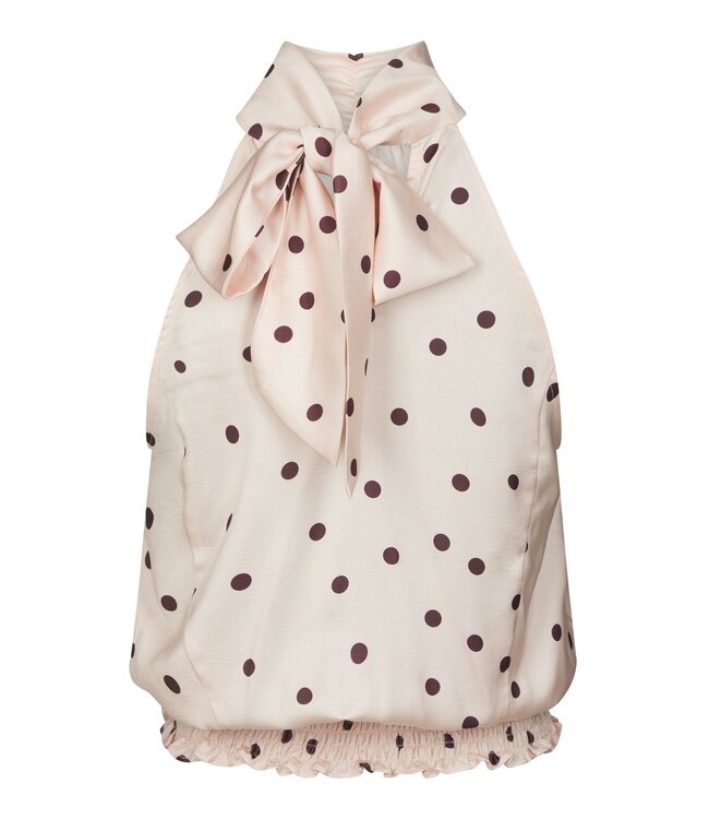 NEONOIR - Jos big dot top licht roze