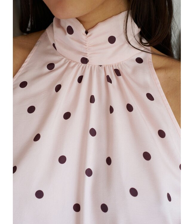 NEONOIR - Jos big dot top licht roze