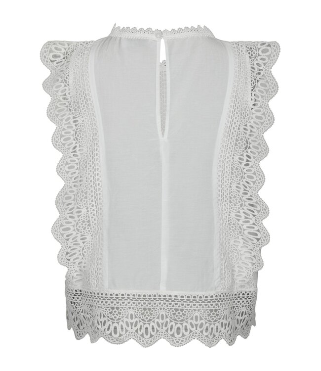 NEONOIR - Samia lace top wit