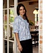NEONOIR - Manet jacquard blouse blauw