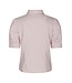 NEONOIR - Frannie structure stripe blouse light pink