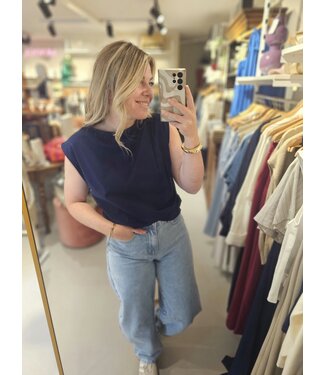 Selected Femme SELECTED - Slfcallie top donkerblauw