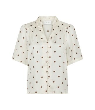 neo noir NEONOIR - Torana dotted blouse