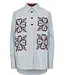 NUMPH - Nuditty shirt floaty blue