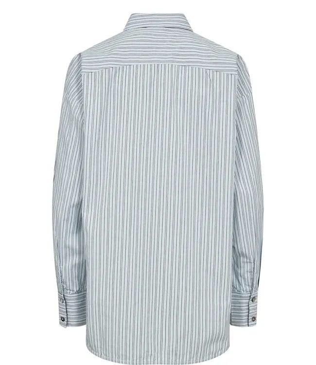 NUMPH - Nuditty shirt floaty blue
