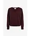 NUMPH - Nudayletta lurex v-neck pullover fig