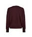 NUMPH - Nudayletta lurex v-neck pullover fig
