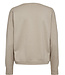 NUMPH - Nudayletta lurex v-neck pullover whitecap gray