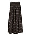 NEO NOIR - Lillie dot skirt dark brown